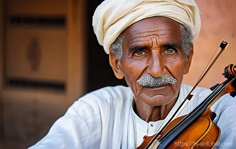 에리트레아 전통 악기 - A vibrant, wide-angle shot of a traditional Eritrean festival. In the foreground, an Eritrean man, d... 에리트레아 전통 악기 - A vibrant, wide-angle shot of a traditional Eritrean festival. In the foreground, an Eritrean man, d...