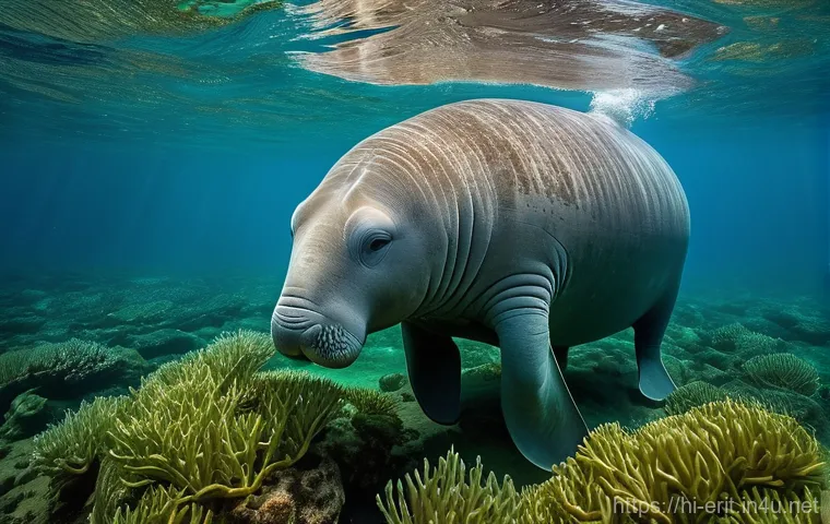 에리트레아 해양 보호 - A breathtaking, high-definition underwater scene showcasing the vibrant, untouched coral reefs of Er...